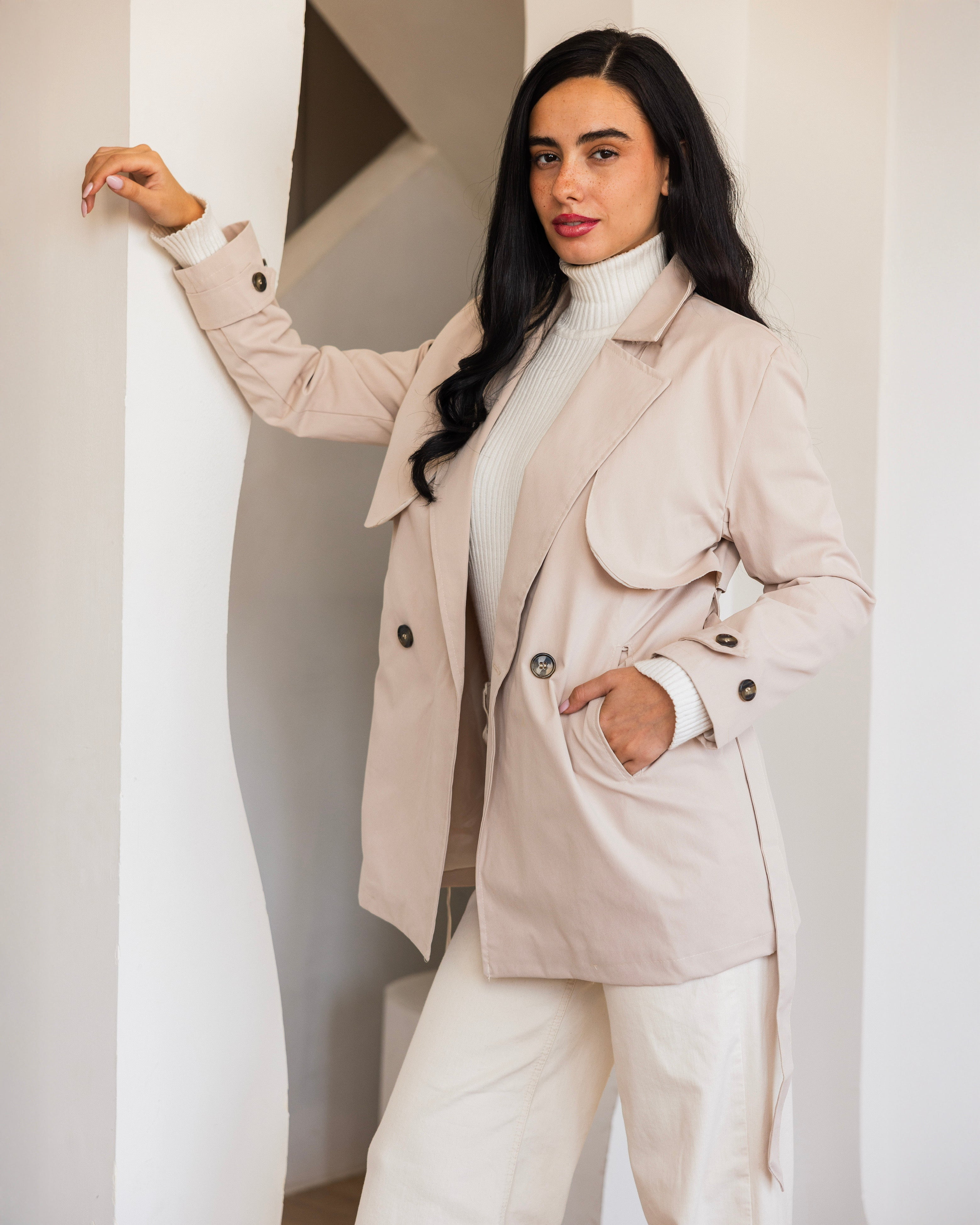Half Trench coat