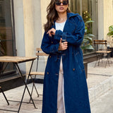 Denim Trench Coat