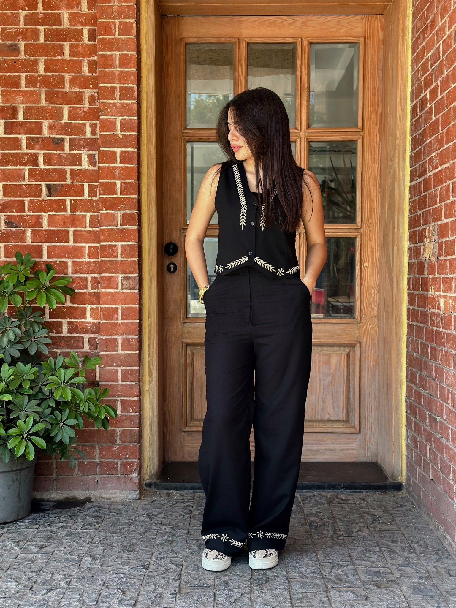 Sleeveless set