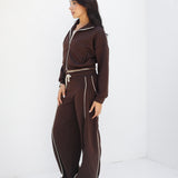 Off-Duty Modal Set in Brown