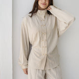 Valencia Linen Set-Beige