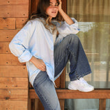 Oversized Cotton Poplin Shirt