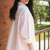 Oversized Cotton Poplin Shirt