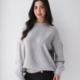 Cozy Sweater-Gray