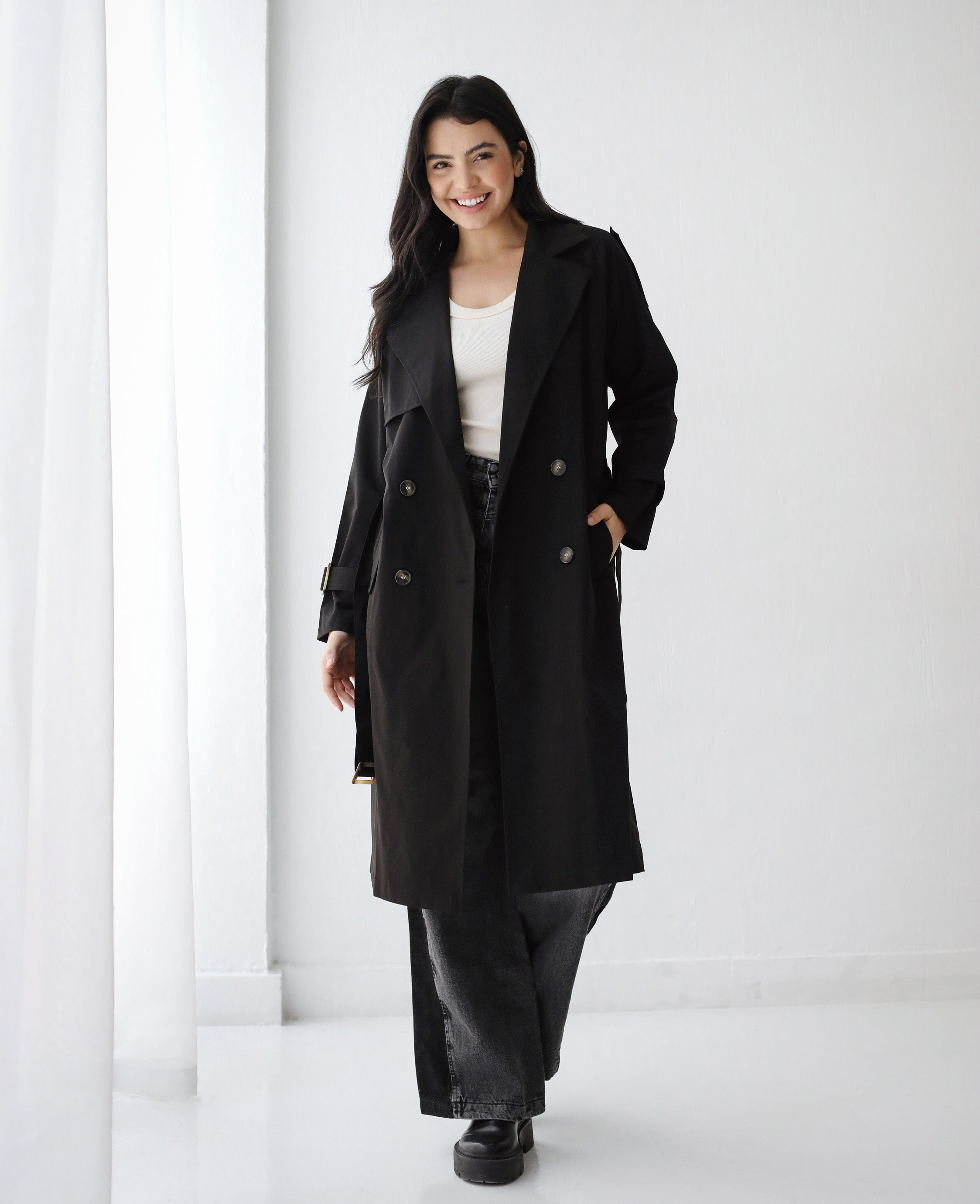 Double-Breasted Trench coat