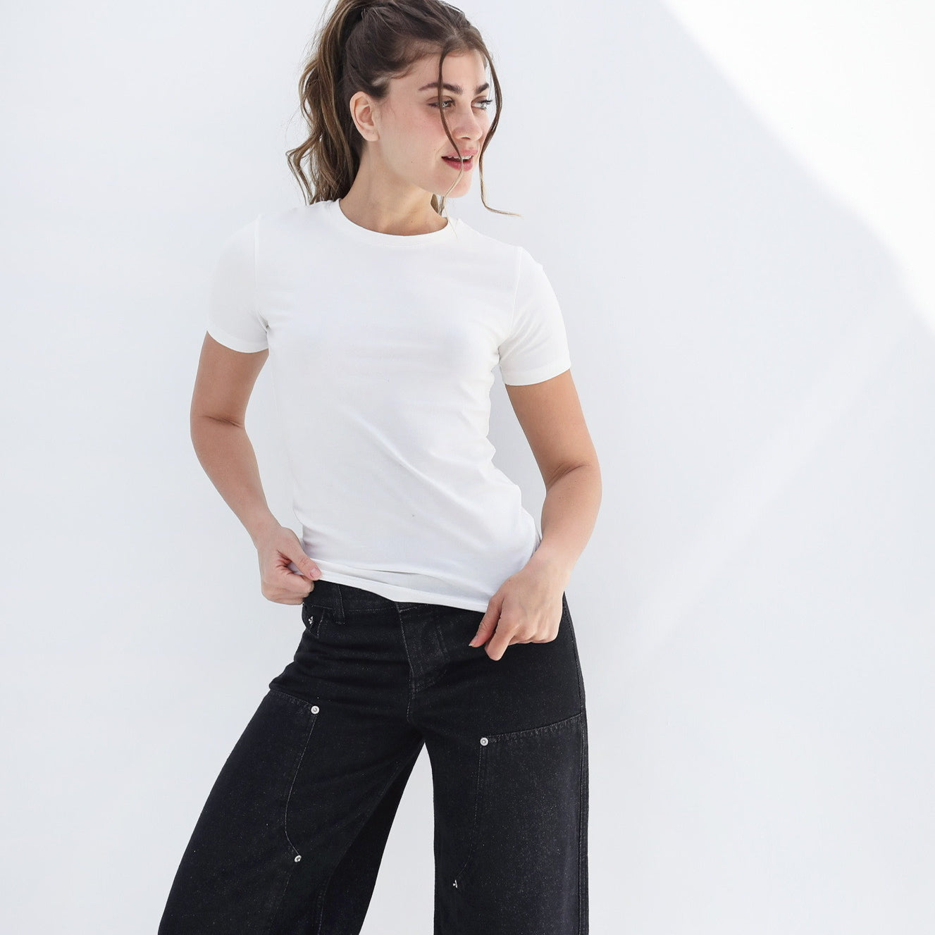 Short Sleeve Cotton Top