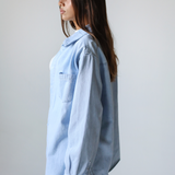 Classic Denim Shirt-Light Wash