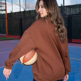 Empowered Sweatshirt-Brown