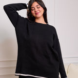 Everyday Knit set in black