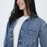 Longline Denim Shirt