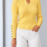 Grace Collar Knit top