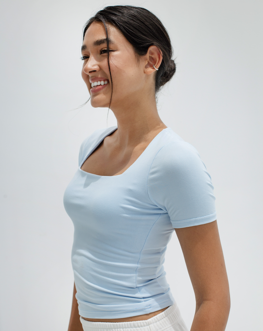 Square Neck Basic Top