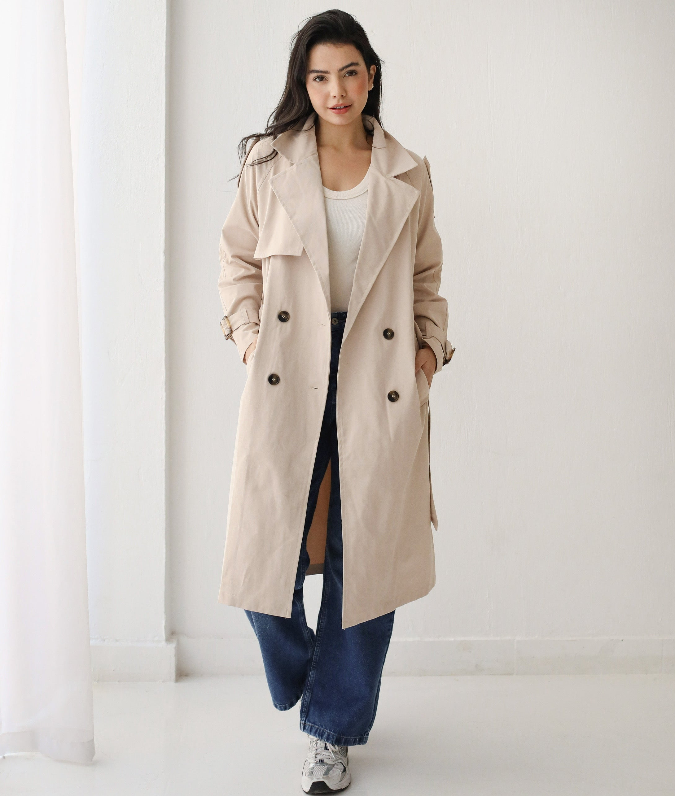 Double-Breasted Trench coat
