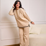 Everyday Knit set in beige