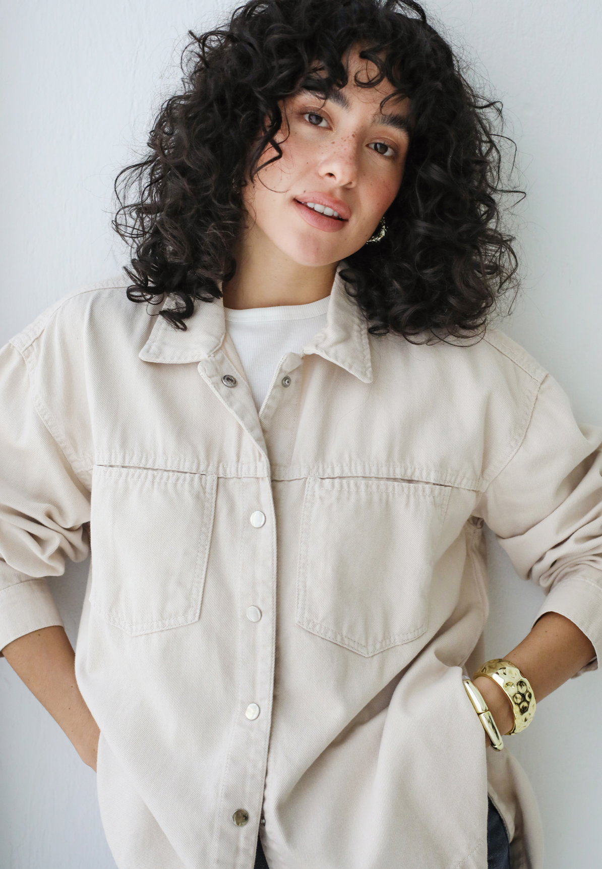 Gabardine Overshirt