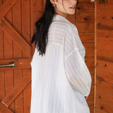 Soft Lines Shirt- of white