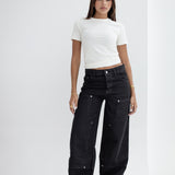 BAGGY JEANS - BLACK