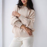 Cozy Sweater-Beige