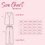 Sleeveless classic set-Olive