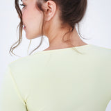 Flared Cuff Rib Top