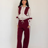 Street Flow Set- Burgundy
