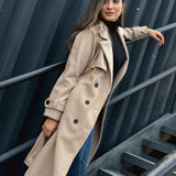 TRENCH COAT IN BEIGE