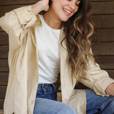 Oversized Cotton Poplin Shirt