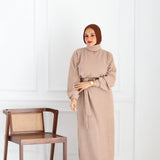 Mohair Dress- Beige