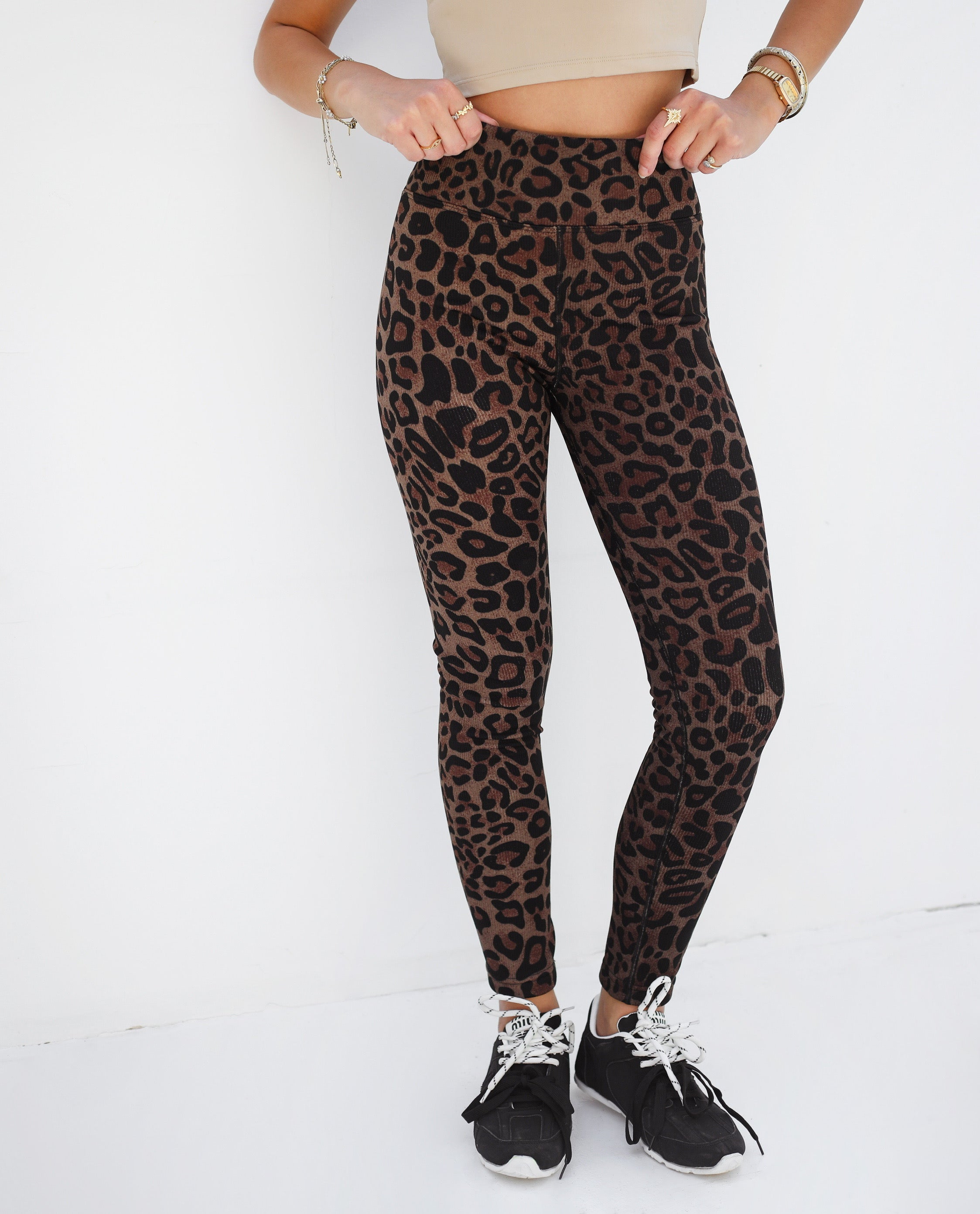 Winter Leopard Leggings