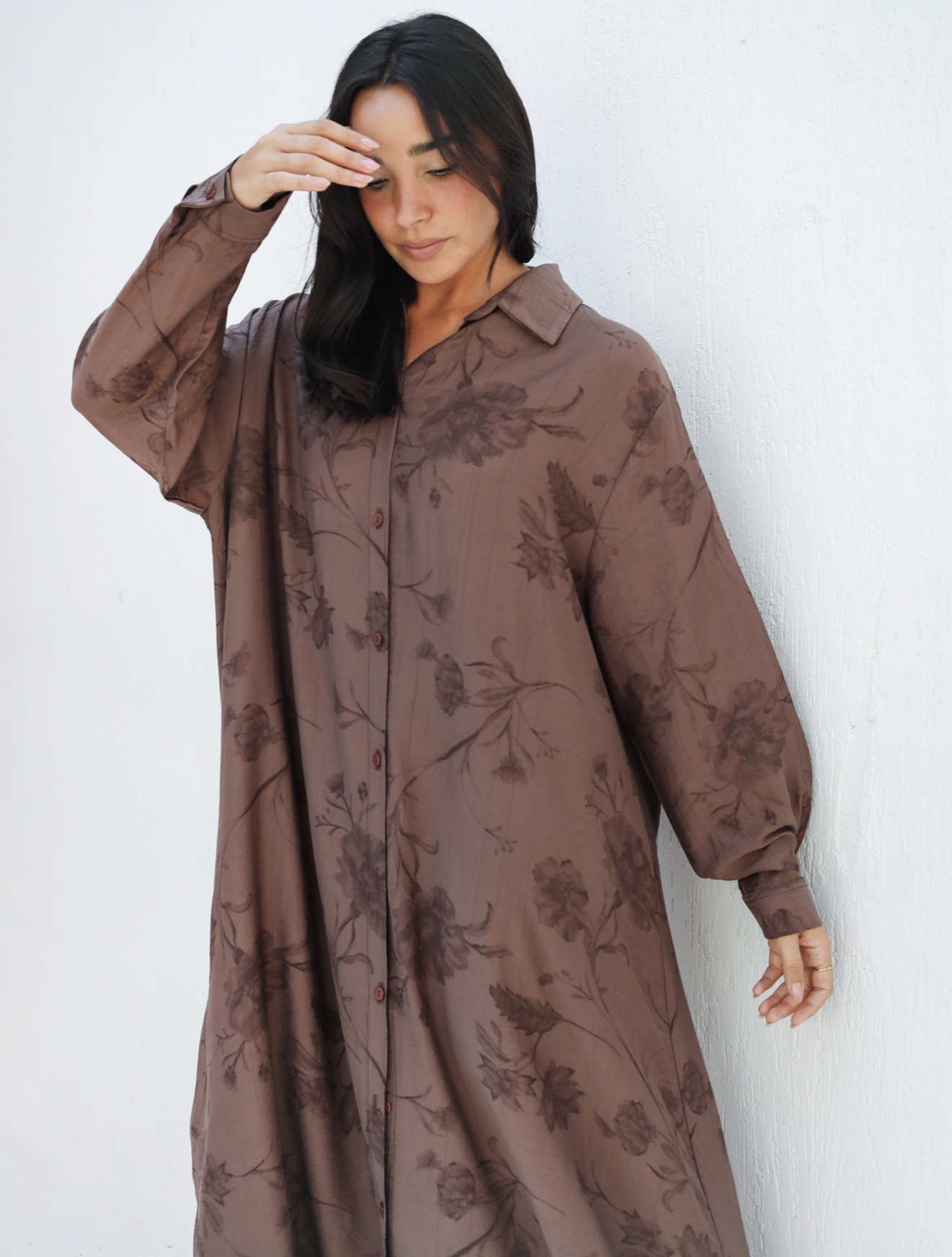 Flowy Shirt Dress