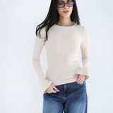 Flared Cuff Rib Top