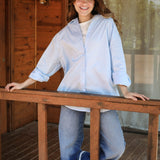 Oversized Cotton Poplin Shirt