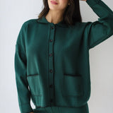 Velora Knit Set-olive