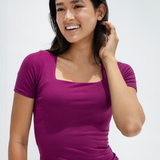 Square Neck Basic Top