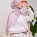 EVERYDAY LYCRA SCARF-PEACHY