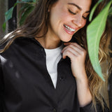 Oversized Cotton Poplin Shirt