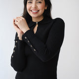Grace Collar Knit top