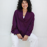 V-neck Blouse