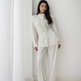 Valencia Linen Set-off white