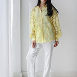 Fleur Shirt - yellow