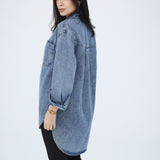 Longline Denim Shirt