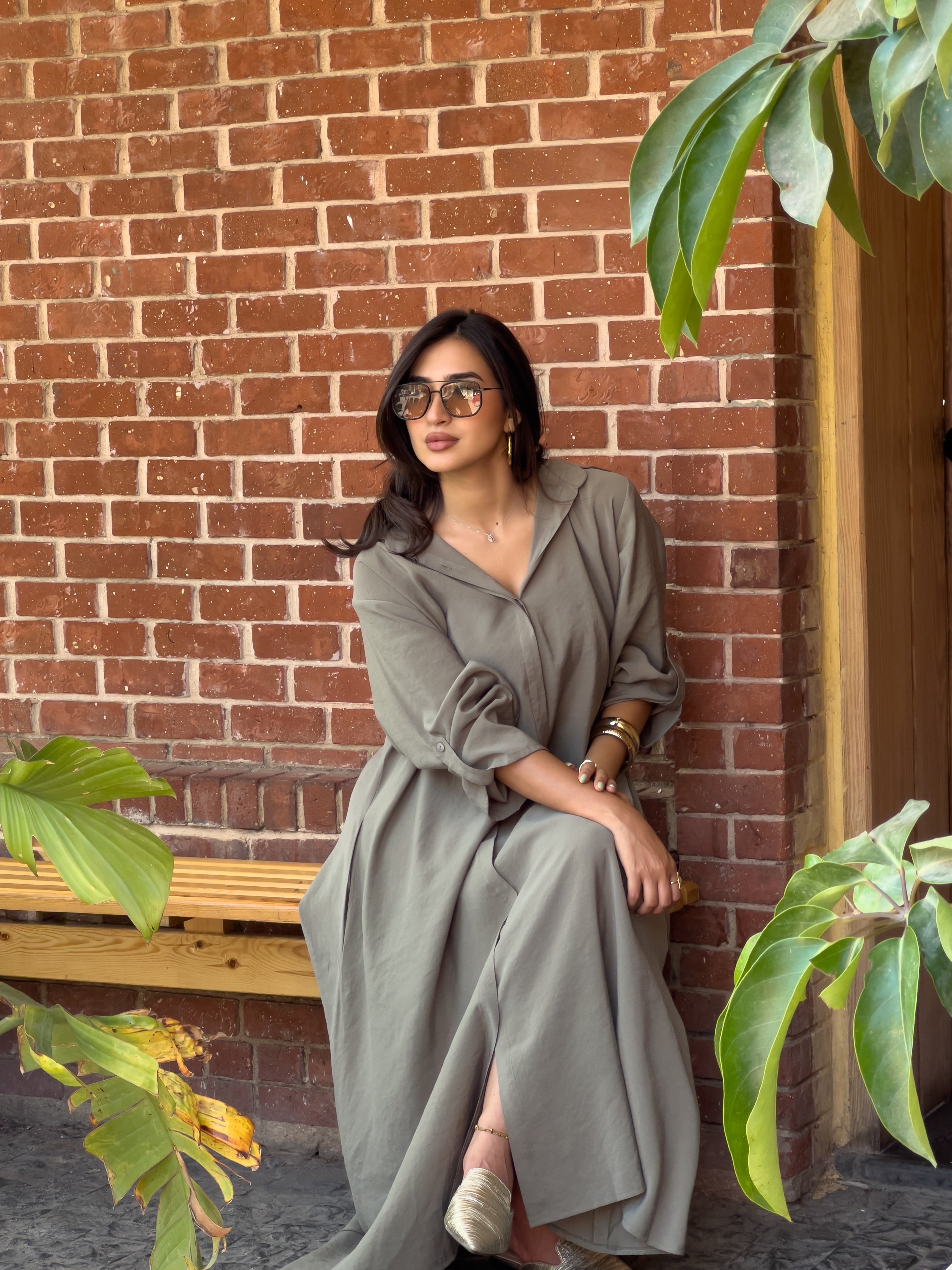 A-Line Shirt Dress