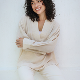 V-neck Blouse