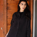 Soft Lines Shirt- Black