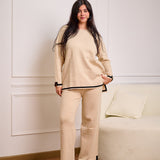 Everyday Knit set in beige