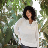 V-neck Blouse