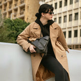 ‘Wendy’ water-repellent trench coat-Caramel