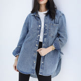 Longline Denim Shirt