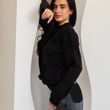 Bloomy Knit Sweater