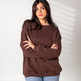 Empowered Sweatshirt- Brown